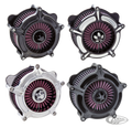 RSD TURBINE A/C XL91-up Black For Harley-Davidson