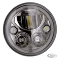 Vision X round 7" Black with halo For Harley-Davidson