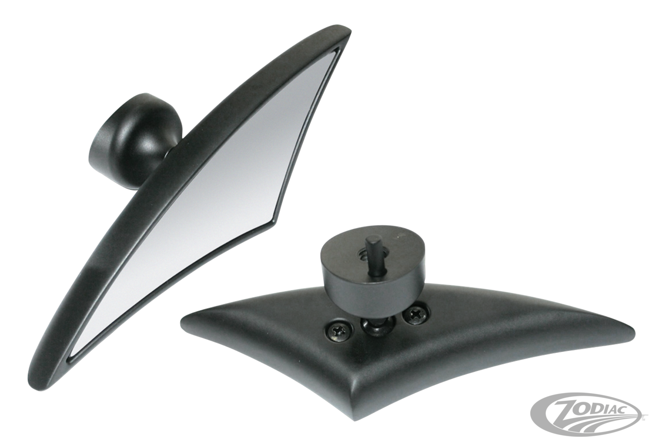 GZP Chr Fusion spear fairing mount mirro For Harley-Davidson