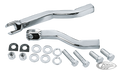 GZP Hi-Way peg support FX/XL Chrome W/bo For Harley-Davidson