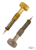 brass idle mixture screw all cv carbs For Harley-Davidson