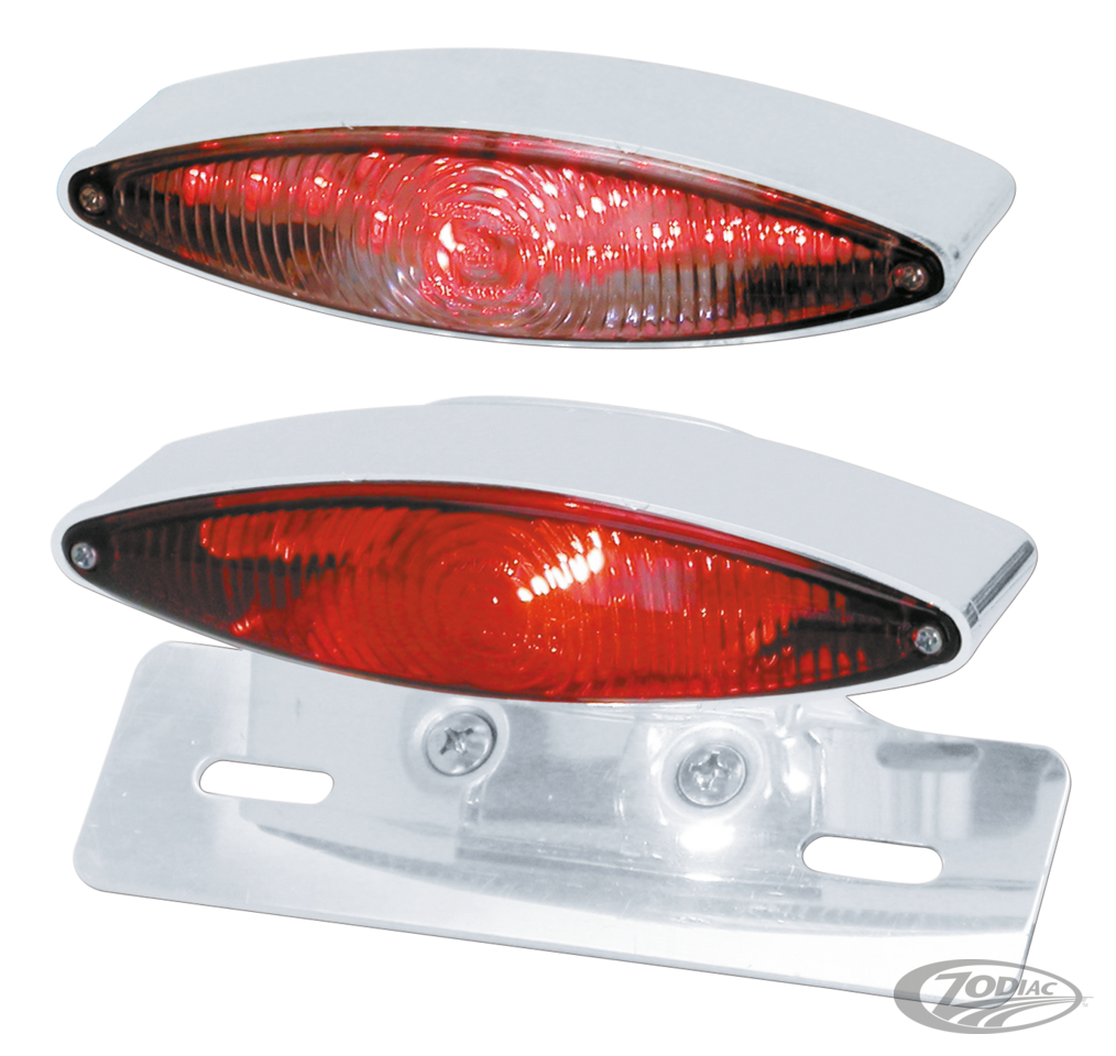 GZP Snake eye taillight w/brkt E-appr For Harley-Davidson