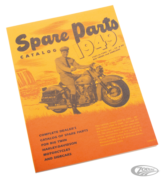 Catalog spare parts, 1937-49 EL/FL/UL For Harley-Davidson