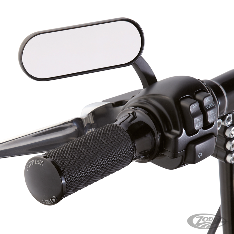 SMOOTHIE  GRIPS, H-D, CBL LONG, BLK For Harley-Davidson
