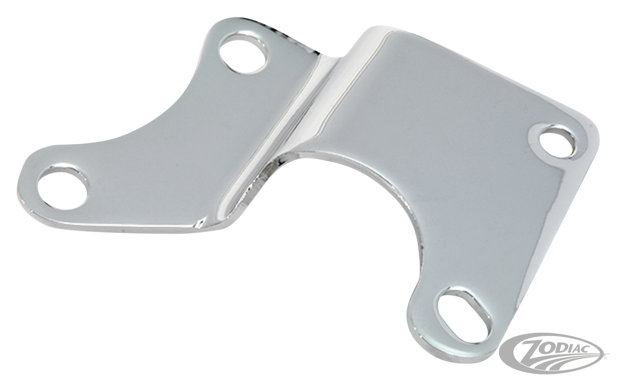 Chrome starter/battery bracket FX74-84 For Harley-Davidson