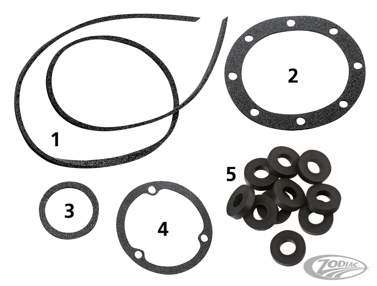 Primary gasket kit 36-64 U/E/FL types For Harley-Davidson