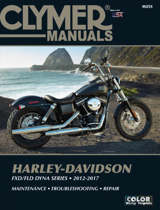 Clymer service manual FXD12-17 For Harley-Davidson