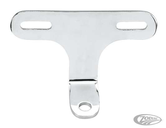 GZP Headlight mount custom single Chr For Harley-Davidson