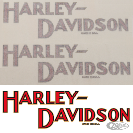 Tank transfer set all 1908-1932 models For Harley-Davidson
