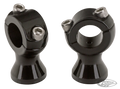 Black Speedfreak riser set For Harley-Davidson