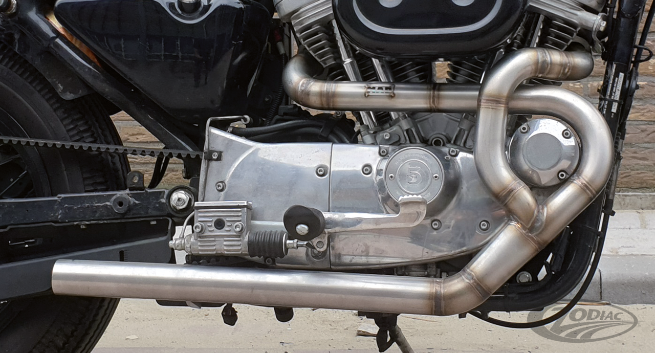 MAD Exhausts Eleanor XL86-UP stainless For Harley-Davidson