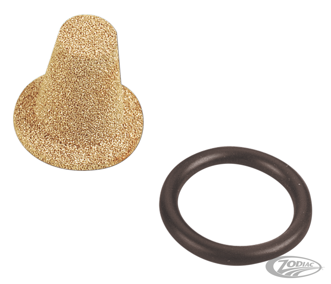 PINGEL in-line fuel filter element,bronz For Harley-Davidson