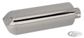 Triangle muffler Stainless steel 2" I.D. For Harley-Davidson