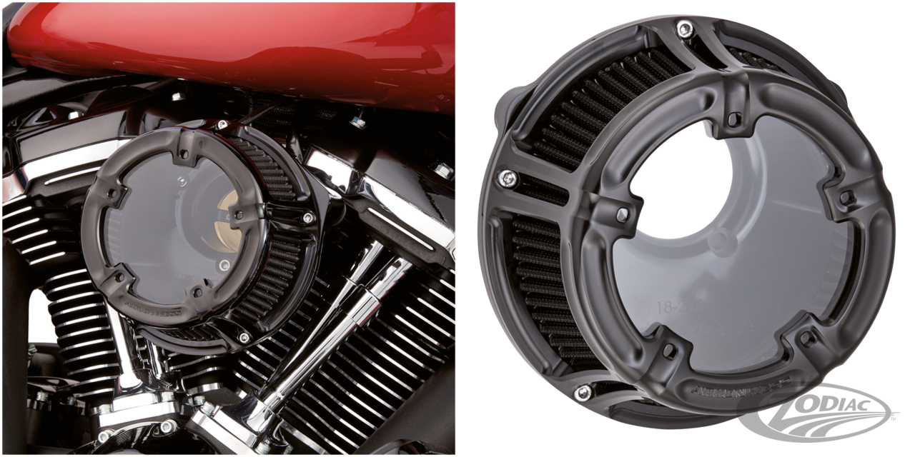 Method Clear A/C - Black ME17-UP For Harley-Davidson