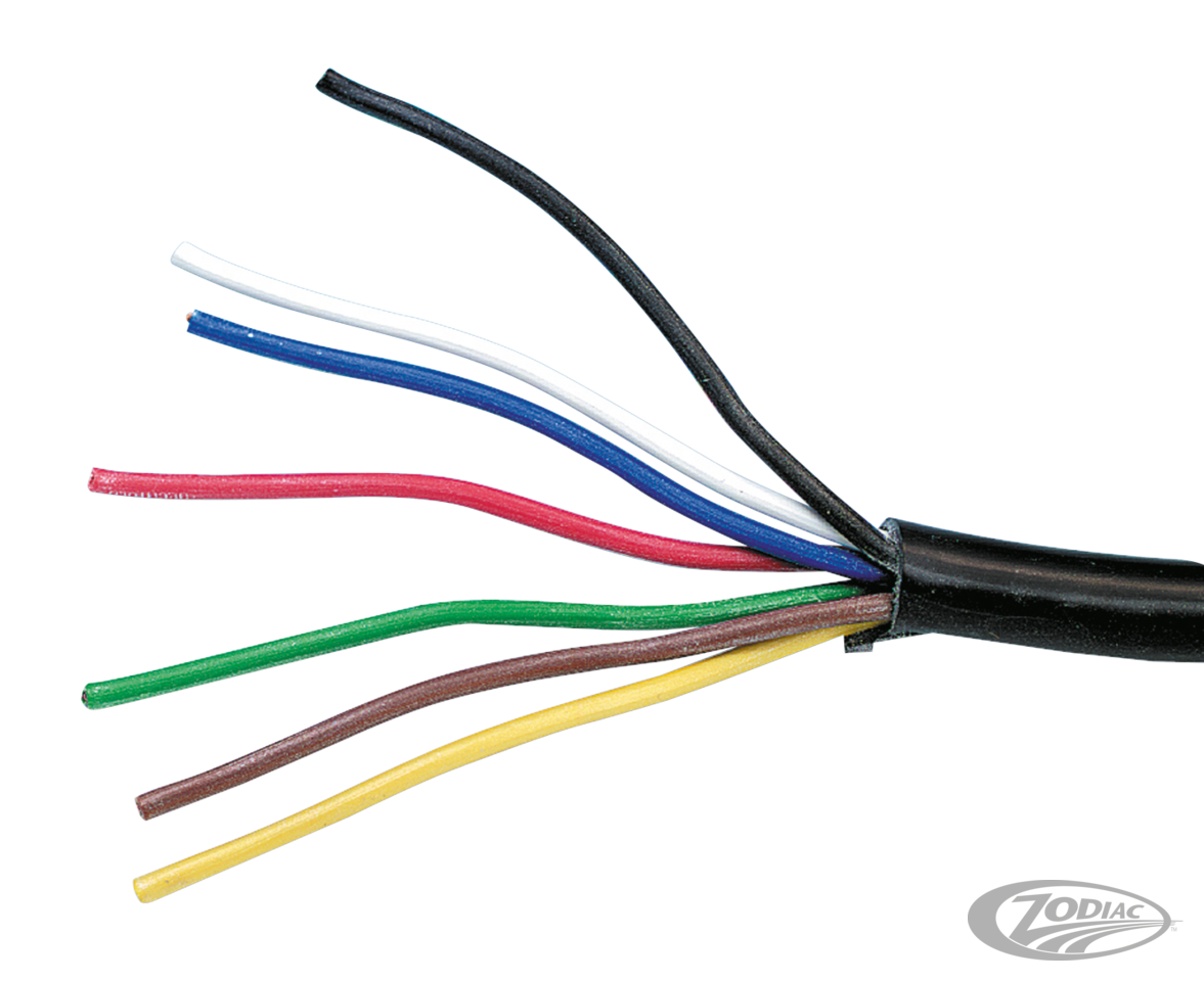 5Mtr G-lead wiring cable 7 x 1.0mm For Harley-Davidson