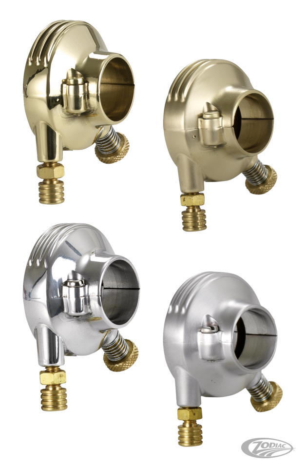 Throttle housing polish brass For Harley-Davidson