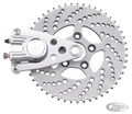 K-Tech Chopper sprocket brake kit polish For Harley-Davidson