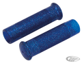 metal flake grips blue For Harley-Davidson