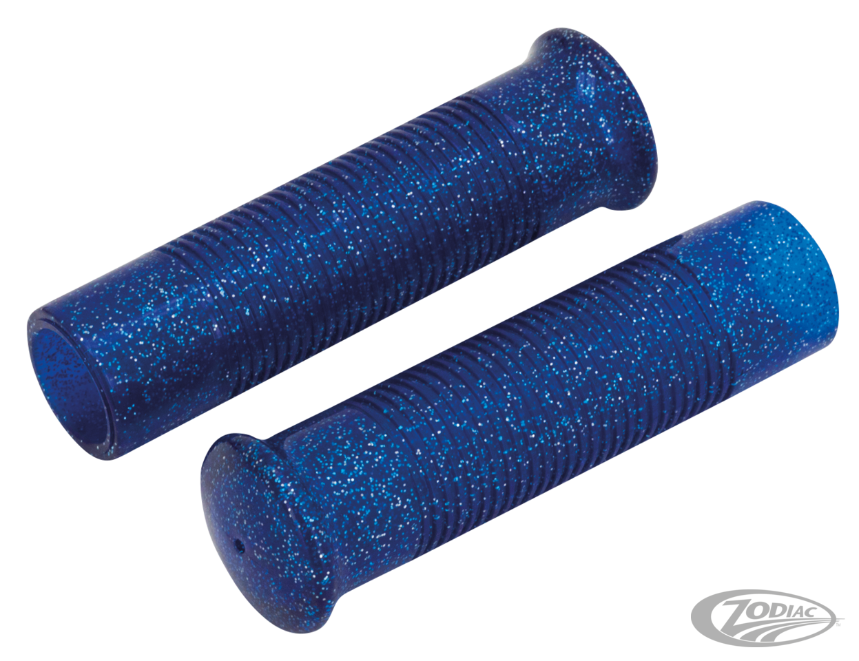 metal flake grips blue For Harley-Davidson