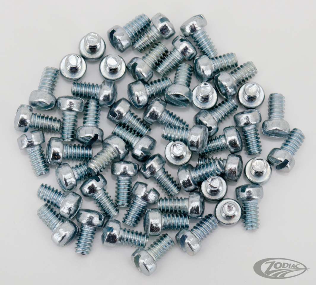 50pck Fillisterhead screw 6-32x1/4 For Harley-Davidson