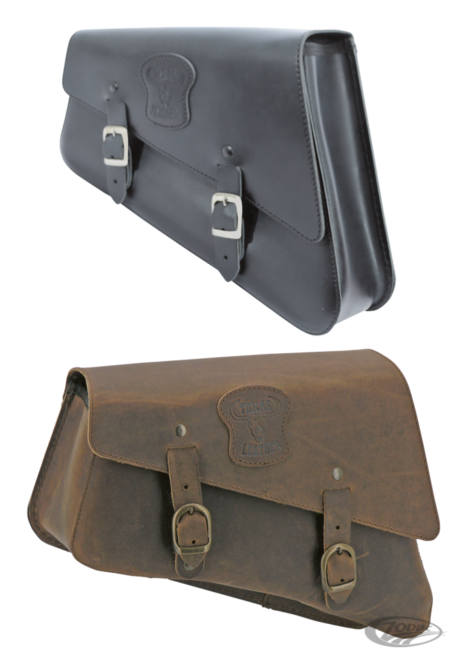 Texas Leather Sportster bag Black For Harley-Davidson