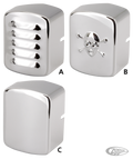 GZP Coil cover louvered BT65-84 F*ST84-9 For Harley-Davidson