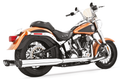 Escape Dual Para Harley-Davidson Softail 1986-2006 True Dual Exhaust System