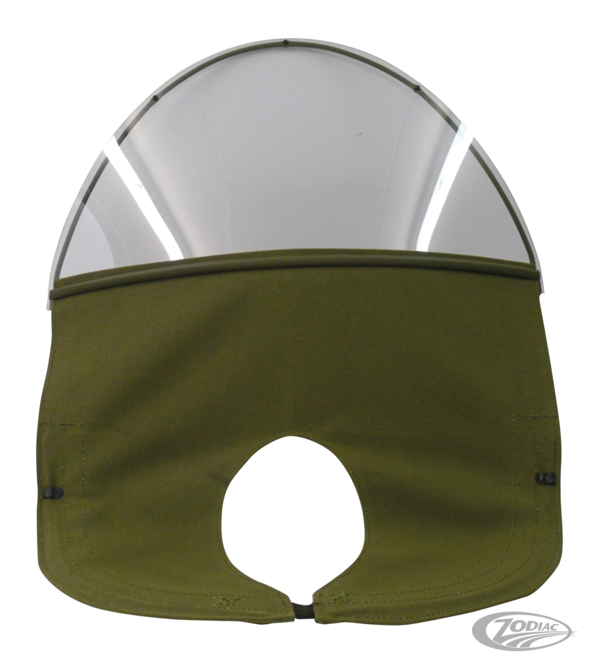 Military windshield with skirt WLA/WLC For Harley-Davidson