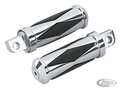 GZP Diamond foot pegs,driver male For Harley-Davidson