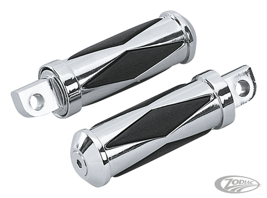 GZP Diamond foot pegs,driver male For Harley-Davidson