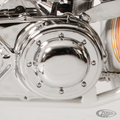 GZP Derby cover early, plain For Harley-Davidson