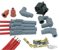 MSD Super Conduct plug wires (nitro) Red For Harley-Davidson