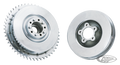 GZP Brake drum rear W/sprkt BT58-62 For Harley-Davidson