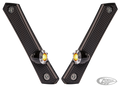 Vity's Front turnsignalkit black/polish For Harley-Davidson