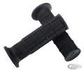 Hart Luck full waffle grips Black For Harley-Davidson