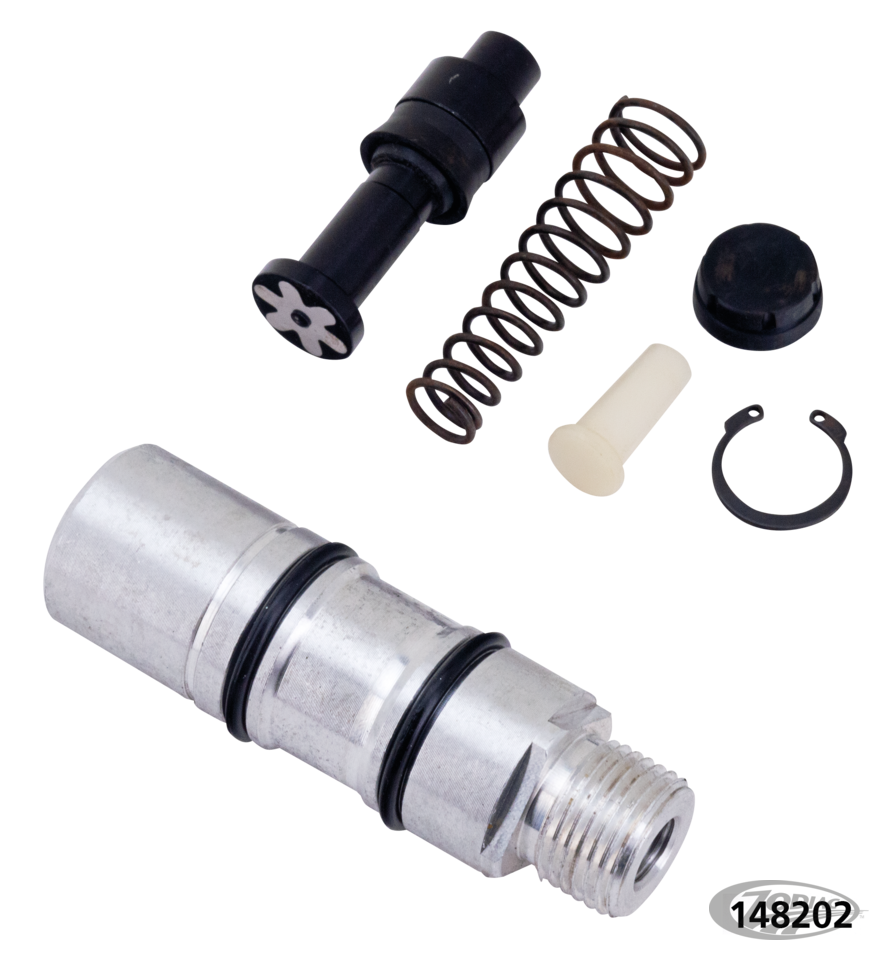 RR brake MC repair kit 87-up 3/4" bore For Harley-Davidson