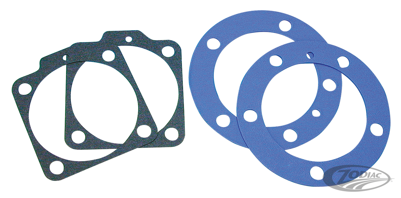 Teflon 3 5/8" BB cyl. gasket set Shovel For Harley-Davidson