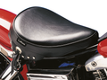Solo seat with skirt and conchos FX-FLH For Harley-Davidson
