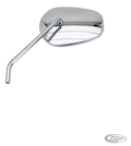 GZP Chrome Sidewinder mirror set round s For Harley-Davidson