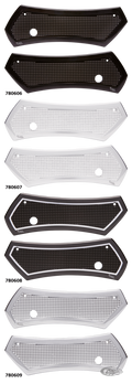 DIAMOND LATCH COVER POLISHED 97-13 For Harley-Davidson