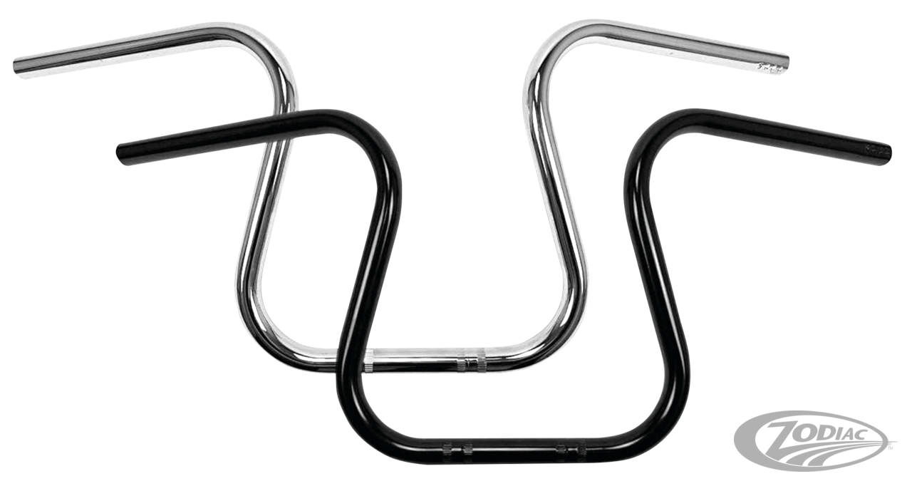 7/8" Handlebars Bobber One BLK For Harley-Davidson