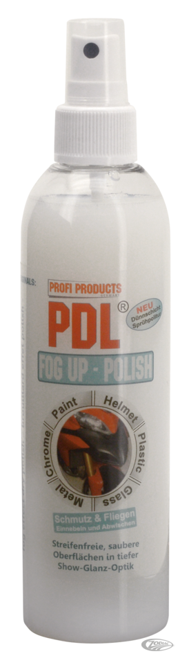 250ml PDL Fog Up quick cleaner and polis For Harley-Davidson