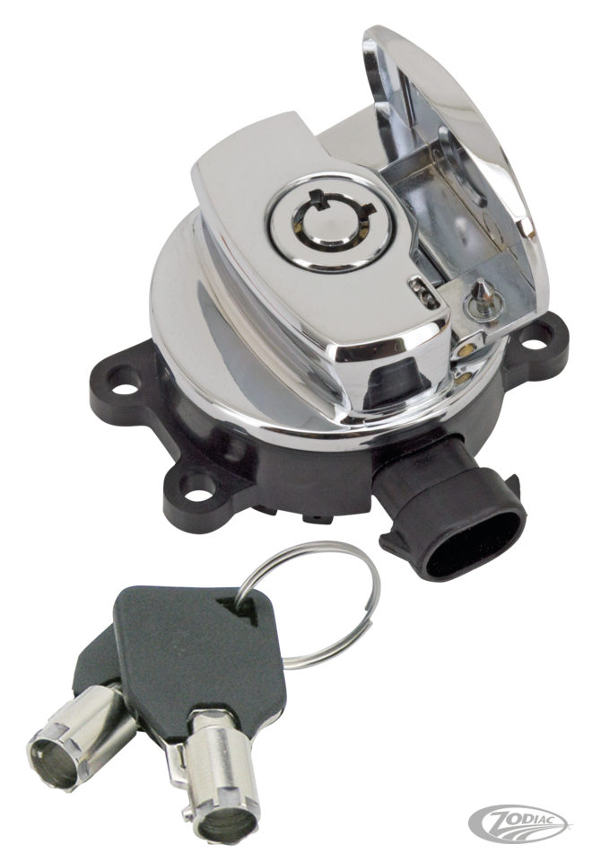 GZP Chrome ignition switch F*ST11-UP For Harley-Davidson