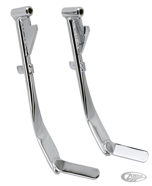 GZP Chr 1" under stock kickstand xl04-up For Harley-Davidson