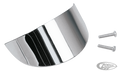 GZP Turn signal visors chr. front FLT 88 For Harley-Davidson