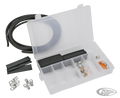 Battery & Starter cable kit Black For Harley-Davidson