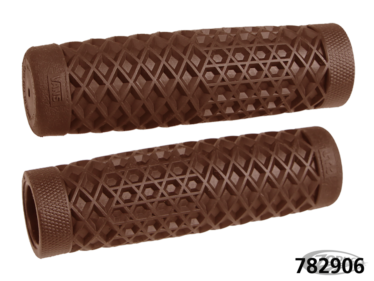 VANS/Cult grips 7/8" Brown For Harley-Davidson