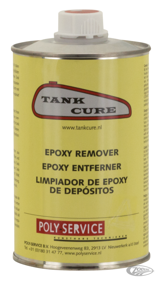 UN-1166 500ml Tank Cure Epoxy remover For Harley-Davidson