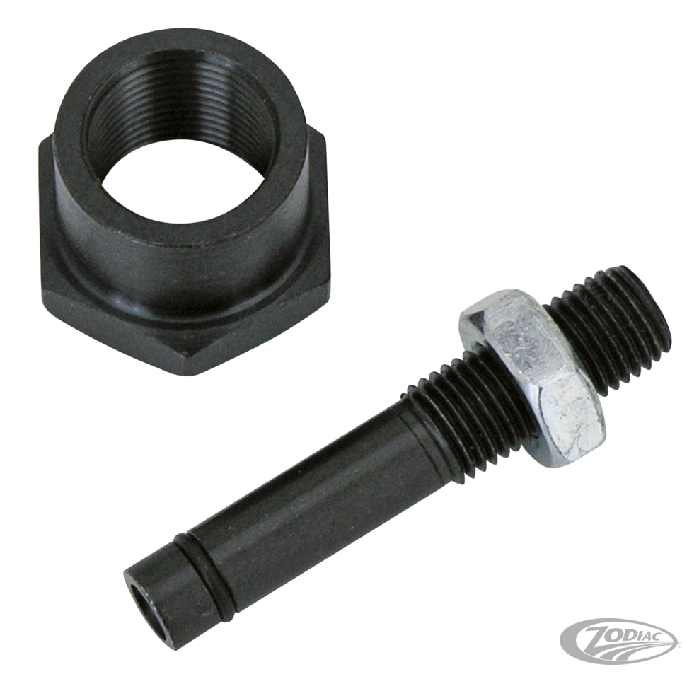 Sealed nut / adjuster kit splined shaft For Harley-Davidson