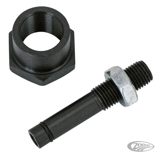 Sealed nut / adjuster kit splined shaft For Harley-Davidson